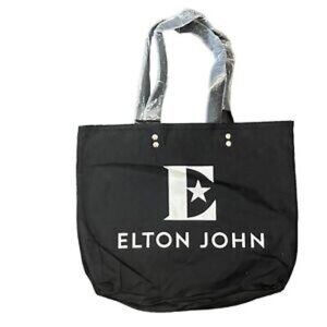 Elton John VIP Canvas Tote Bag Farewell Yellow Brick Road Tour 2019 - 2022 NEW